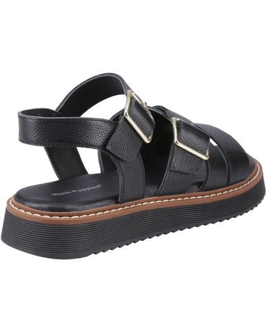 Hush Puppies Black Cady Sandal
