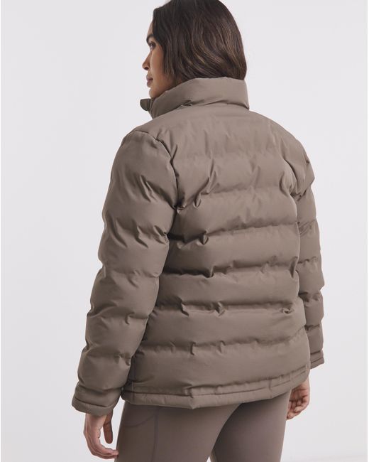 Snowdonia Brown Padded Showerproof Jacket