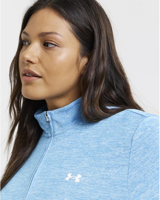 Under Armour Blue 1/2 Zip Top