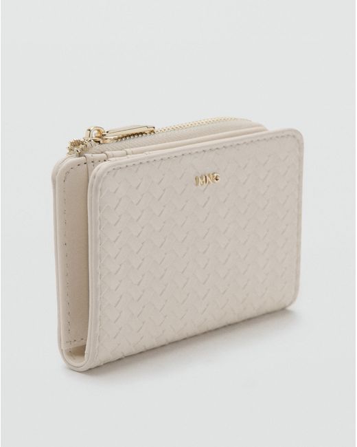 Mango Natural Braided Small Purse