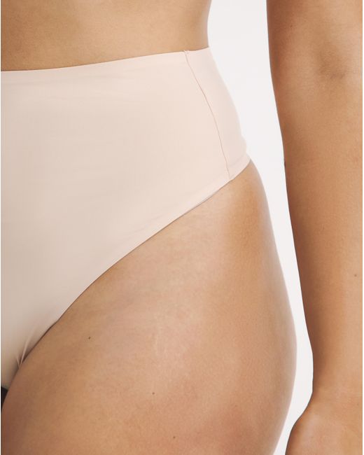 Figleaves Brown Smoothing High-Waisted Thong