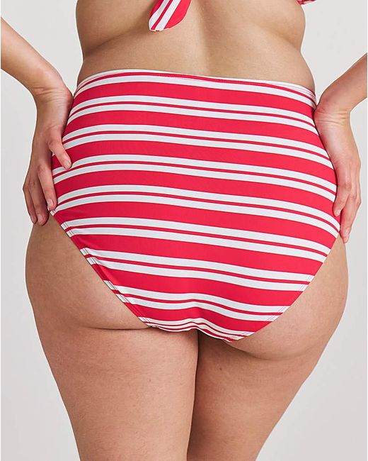 Simply Be Red 2 Pack Value Bikini Briefs