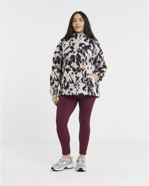 Snowdonia Multicolor Printed 1/4 Zip Fleece