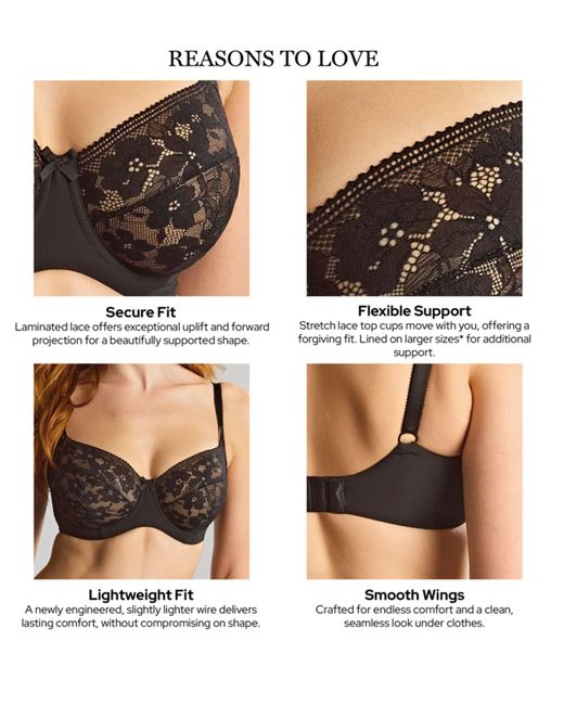 Panache Brown Celeste Balcony Wired Bra
