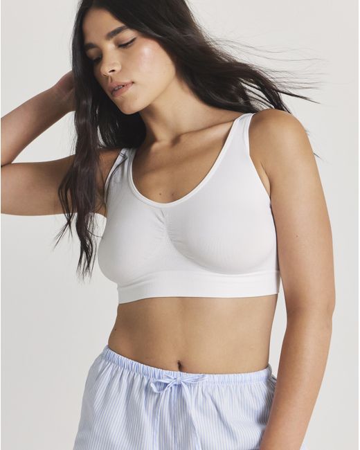 Pretty Secrets White 3 Pack Comfort Tops