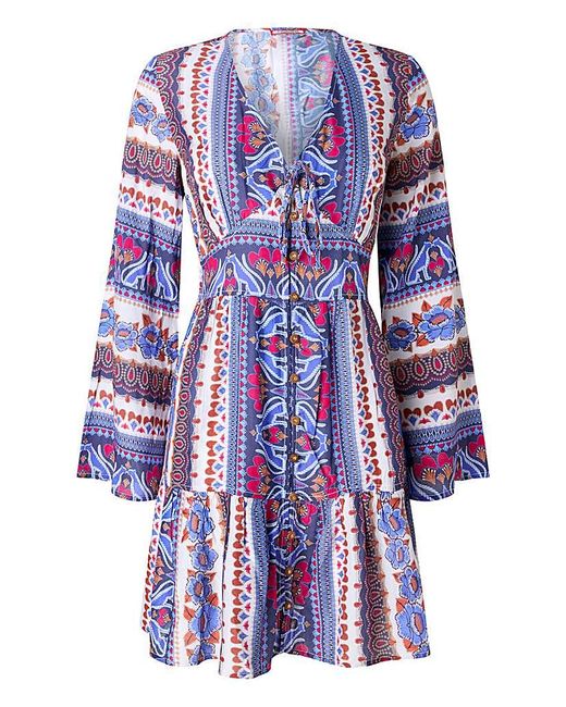 Joe Browns Blue Blissful Boho Tunic Dress