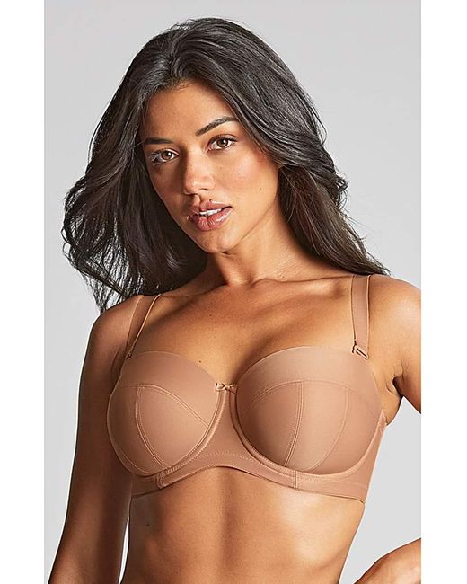 Panache Brown Alice Strapless Bra