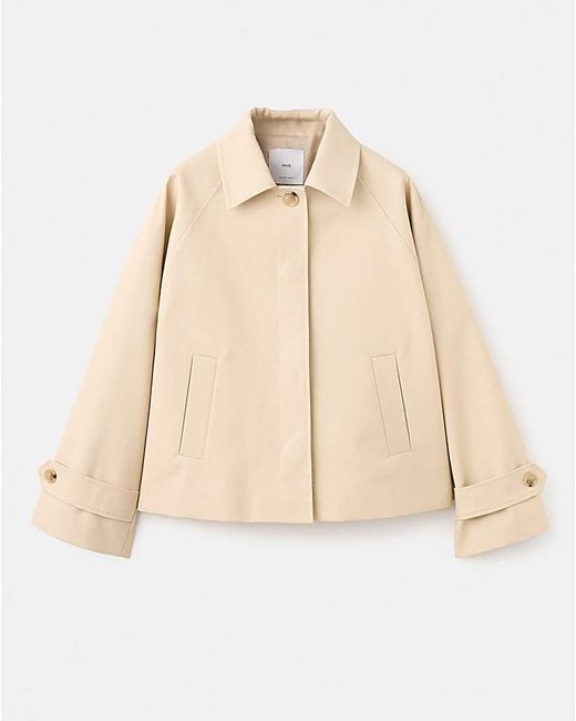 Mango Natural Short Jacket