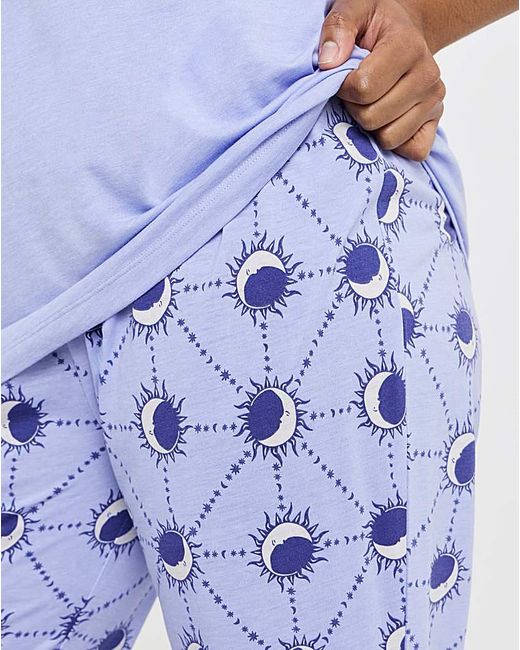 Pretty Secrets Blue Pyjama Set