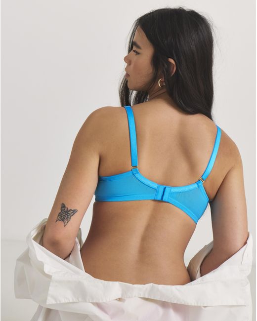 Ann Summers Sexy Lace Plunge Bra Btblue