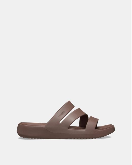 CROCSTM Brown Getaway Strappy