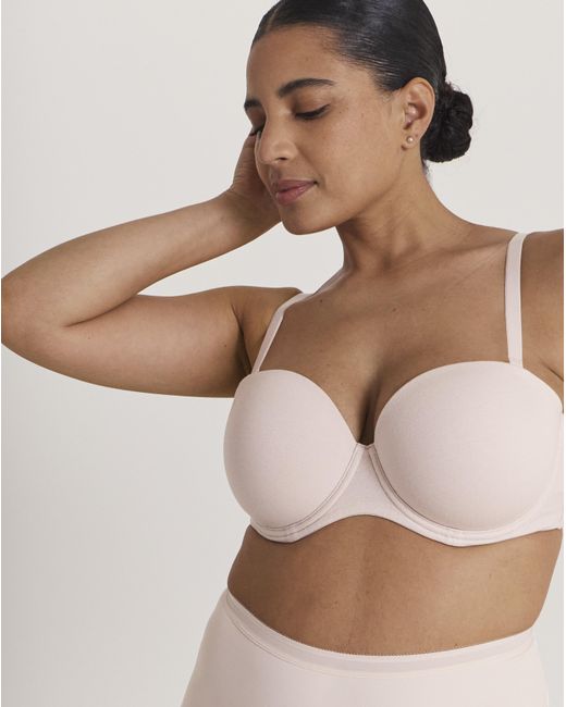 Pretty Secrets Multicolor 3 Pack Cotton Multiway Bras