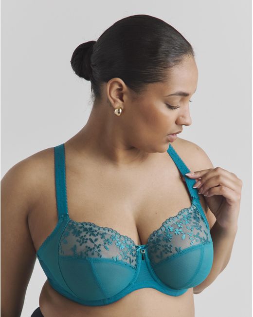 Elomi Blue Zarla Full Cup Wired Bra