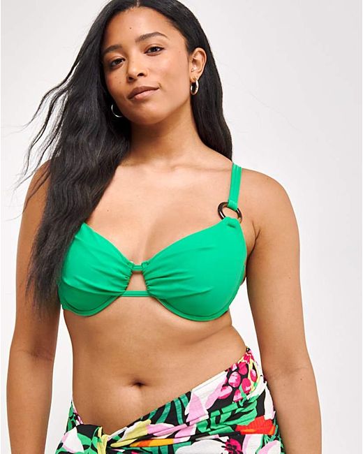 Simply Be Green Underwired Bikini Top