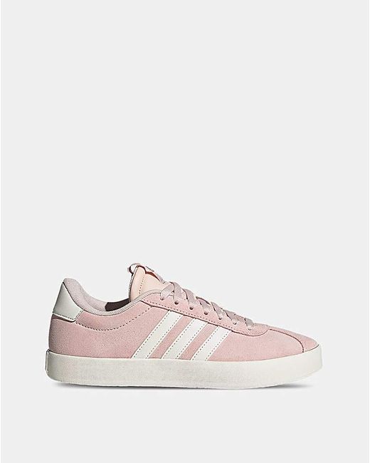 Adidas Pink Vl Court 3.0 Trainers