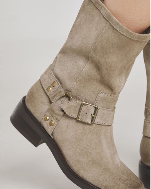 Simply Be Natural Harness Buckle Boot Wide