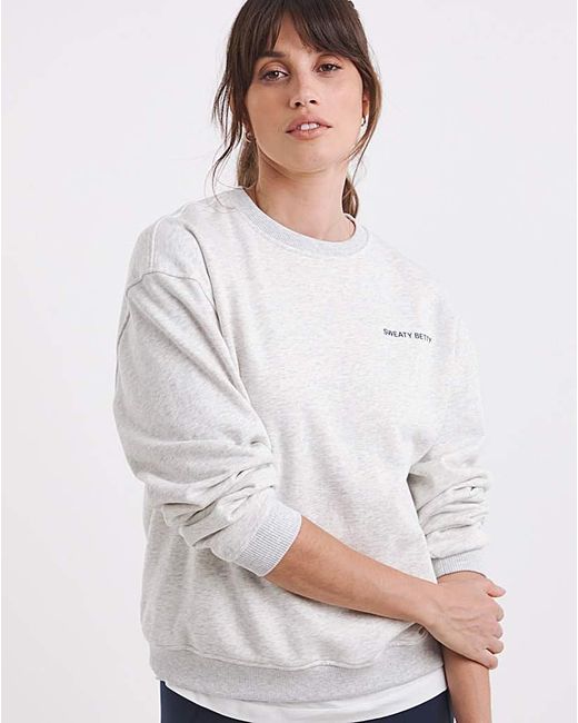 Sweaty Betty White Revive Sweatshirt