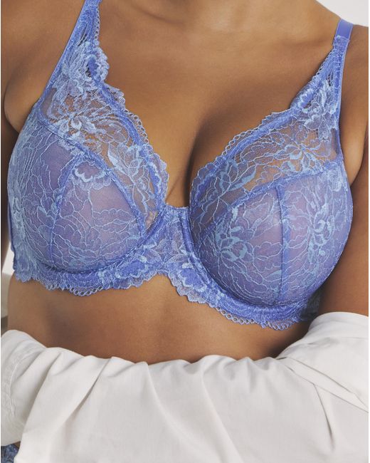 Pretty Secrets Blue 2 Pack Ella Wired Full Cup Bras
