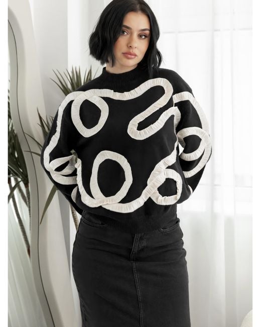 Lovedrobe Black Jumper