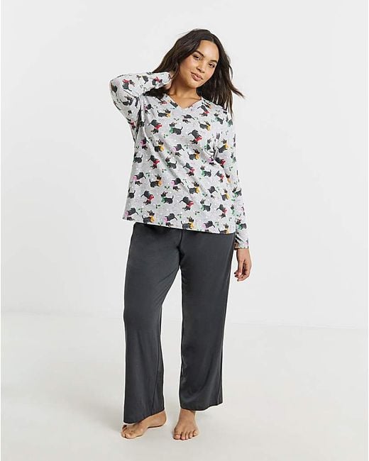 Pretty Secrets Gray 2 Pack Value Pj Sets