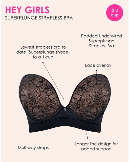 Curvy Kate Natural Hey Girls Strapless Bra
