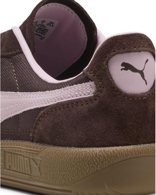 PUMA Brown Palermo Vintage Suede Trainers