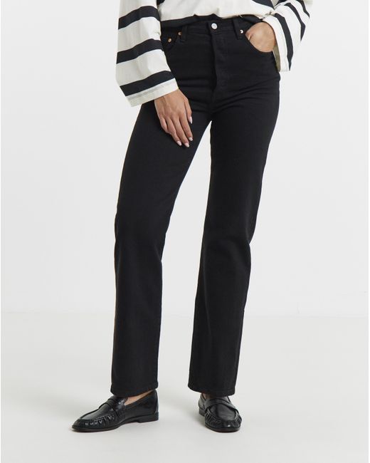 Levi's Blue Ribcage Straight Ankle Jean