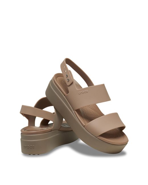 CROCSTM White Brooklyn Low Wedge