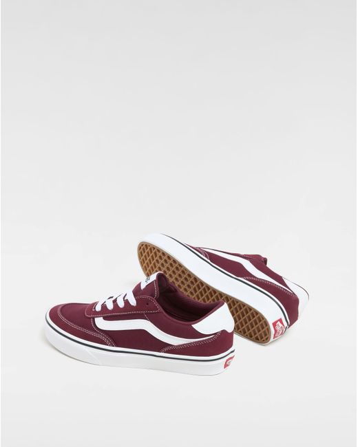 Vans Red Brooklyn Trainers
