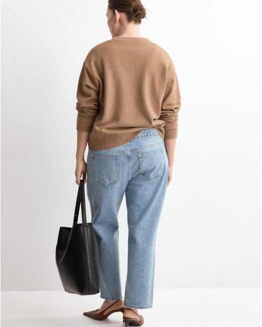 Mango Blue Straight Jean