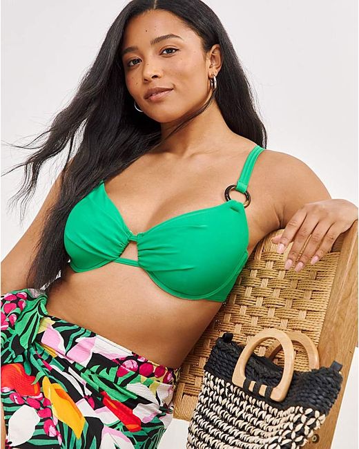Simply Be Green Underwired Bikini Top