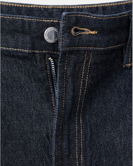 Mango Blue Wide Leg Jean