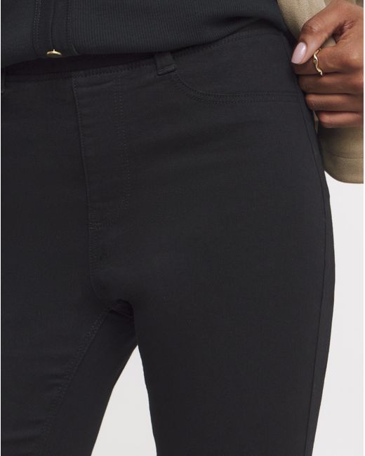 Simply Be White Flared Pull On Jeggings