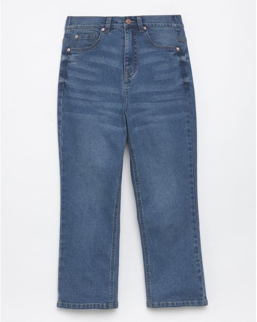 Simply Be Blue 24/7 Slim Crop Jeans
