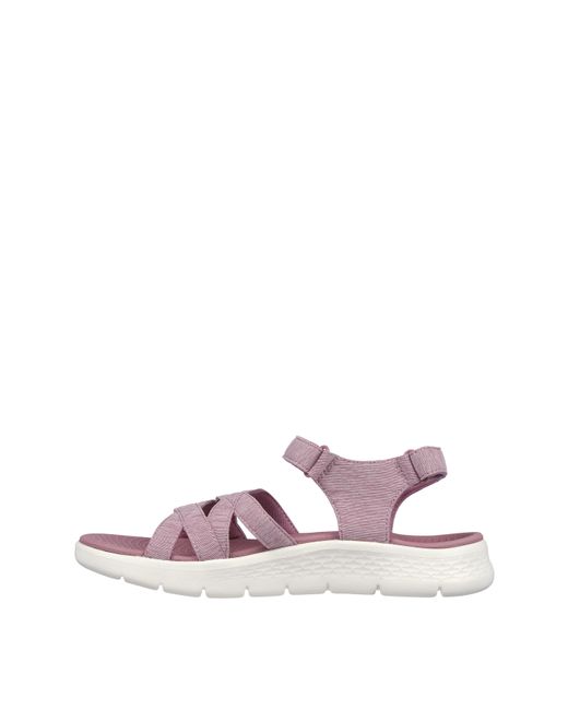 Skechers Pink Go Walk Flex Sandal