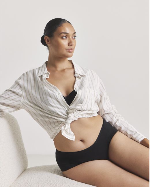 Pretty Secrets Black 4 Pack Value Cotton Shorts