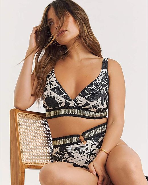 Figleaves Black Bikini Bottoms