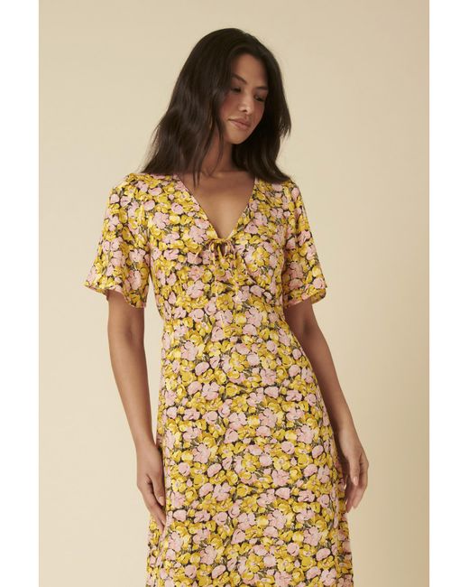 Nobody's Child Natural Dalia Midi Dress