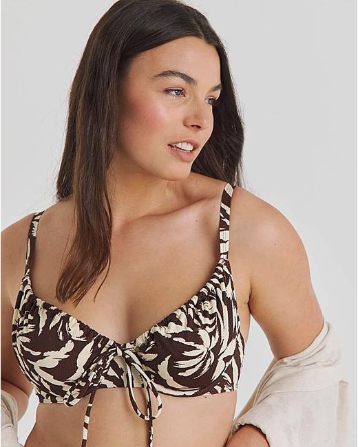 Simply Be Multicolor Underwired Bikini Top