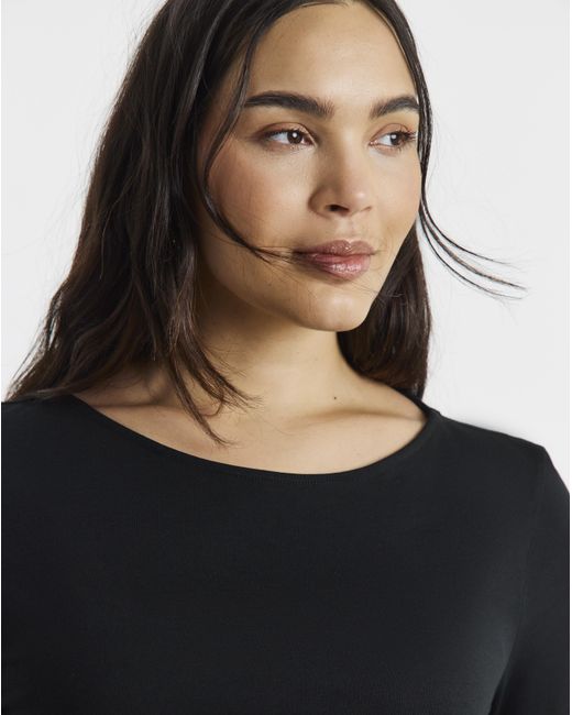 Simply Be White Pack Of 3 Slash Neck Tops