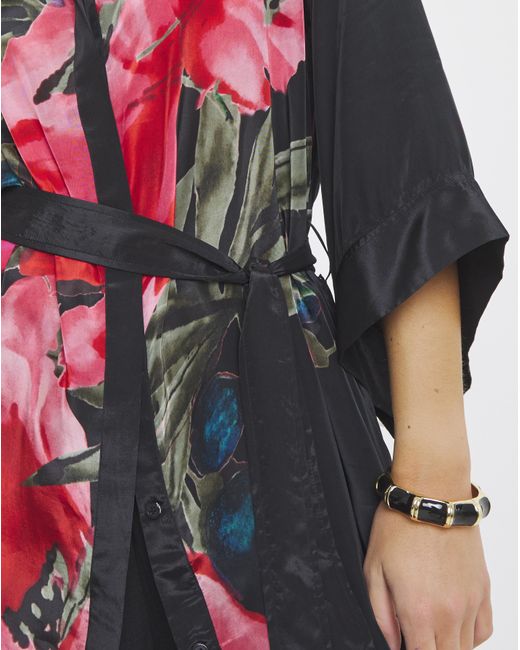 Religion Red Jade Tunic Kimono Sleeve