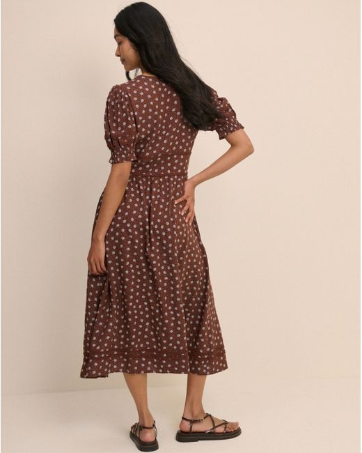 Nobody's Child Natural Nobodys Child Frances Midi Dress
