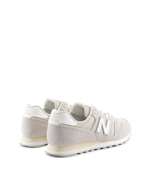 New Balance White 373 Trainers