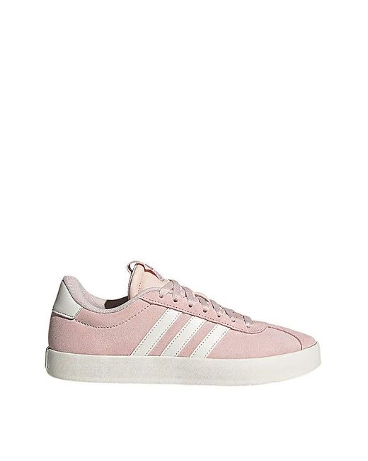 Adidas Pink Vl Court 3.0 Trainers