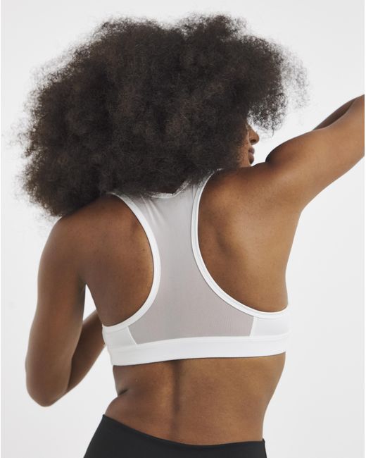 PUMA White 4 Keeps Bra
