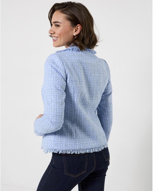 Joe Browns Blue Jb Let's Do Lunch Boucle Jacket