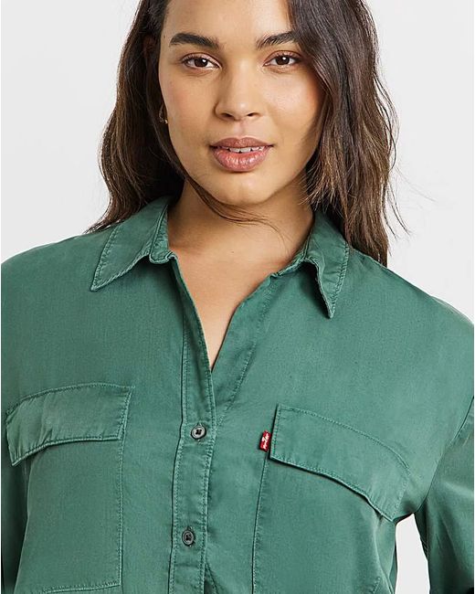 Levi's Green Doreen Utility Jacket