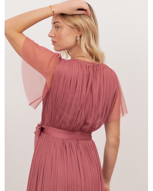 Anaya with love Red Plain Dress