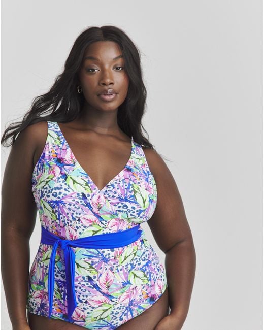 Joe Browns Multicolor Animal Floral Swimsuit