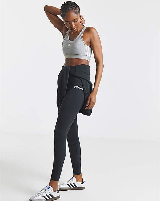 Adidas Black Essentials Linear Leggings